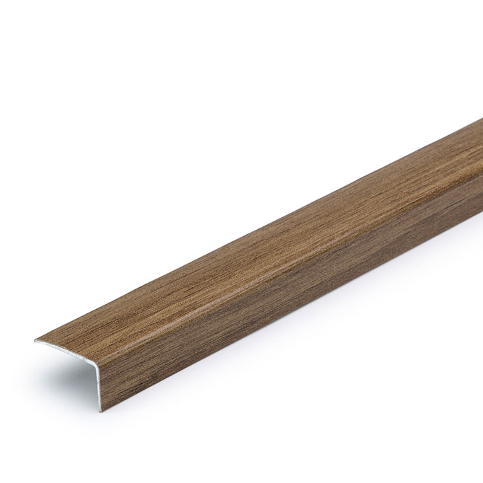 Finfloor Luxwrap Al Walnut Oak Stair Nosing Buy Online with Nationwide Delivery - FlooringStore.co.za