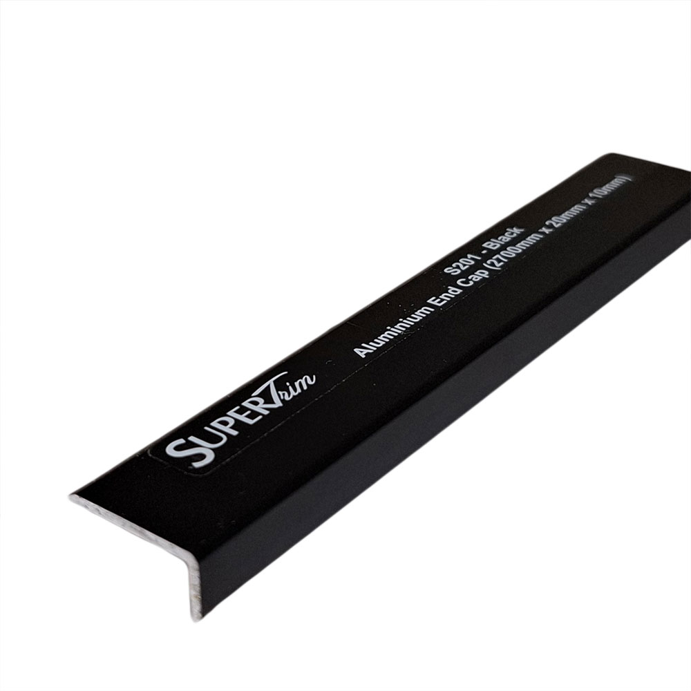 End Cap Aluminium Profile S201 Supertrim Buy Online with Nationwide Delivery - FlooringStore.co.za