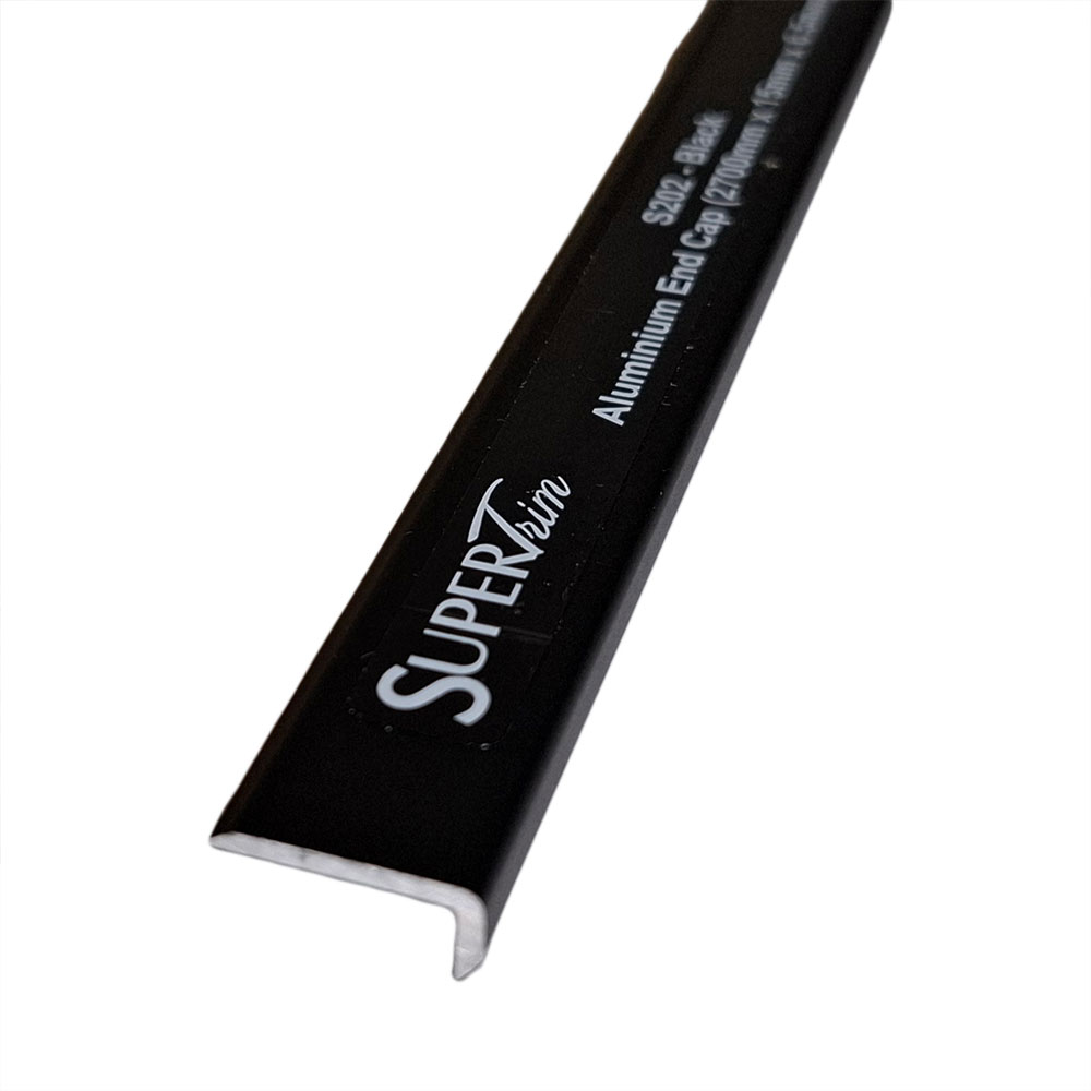 End Cap Aluminium Profile S202 Supertrim - FlooringStore.co.za End Cap Aluminium Profile S202 Supertrim Buy Online with Nationwide Delivery - FlooringStore.co.za