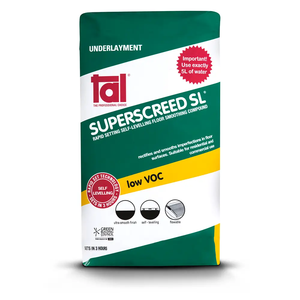 TAL Superscreed SL Self-Levelling Underlayment Compound 20kg