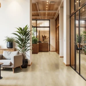 Belgotex Hardwood Ash LVT vinyl flooring lifestyle