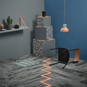 Belgotex Hard Graft Graded carpet tile lifestyle
